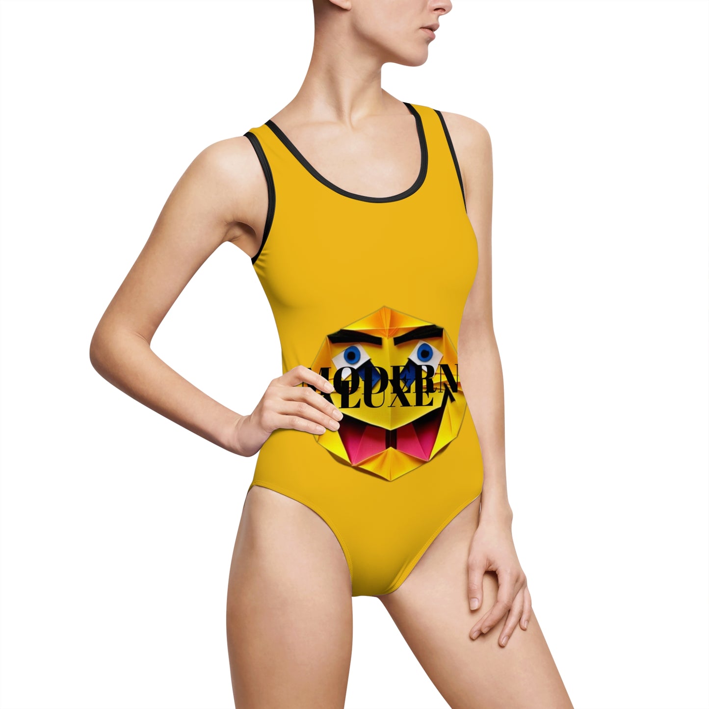 Smiley Women's One-Piece Swimsuit