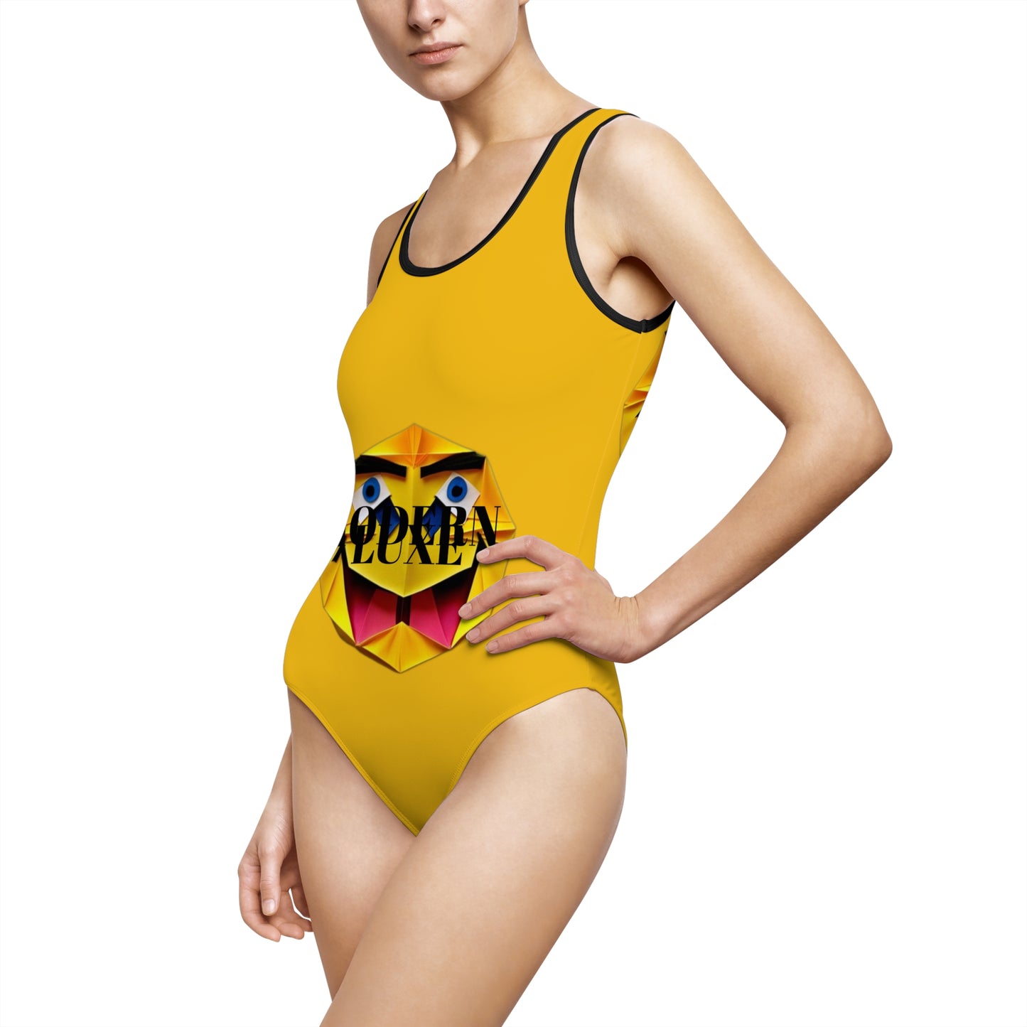Smiley Women's One-Piece Swimsuit