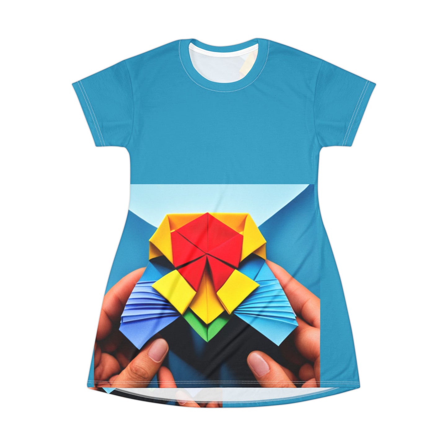 Rubik's T-Shirt Dress