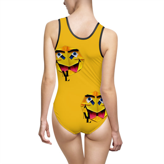 Smiley Women's One-Piece Swimsuit